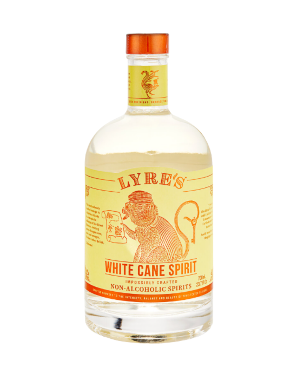 Lyre's White Cane Spirit - Destilado Tipo Ron Blanco Sin Alcohol 700ml