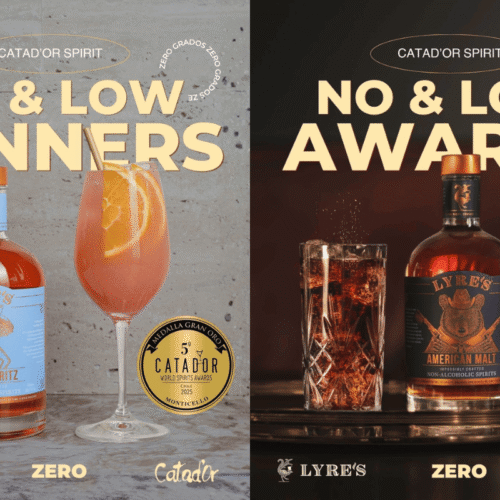 Lyre's y Zero Grados Triunfan en los Debutantes Premios Catad'Or No & Low Alcohol